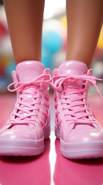 Foto zapatos rosas