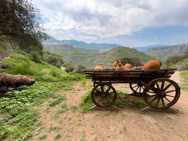 ZarniParni é um complexo de cavernas na região de Lori Armênia Bela paisagem natural