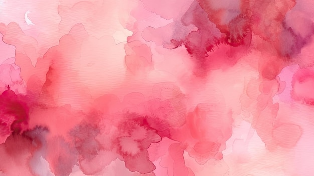 Zartrosa Aquarell-Hintergrund für digitale Kunstprojekte, generative KI