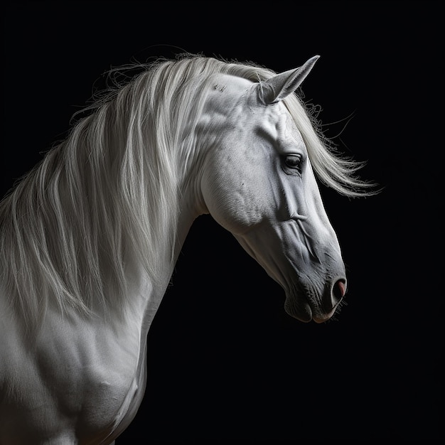 Zauberhaftes Einhorn voller Farben und so vielen Details, magisches Pferd aus einem Märchen