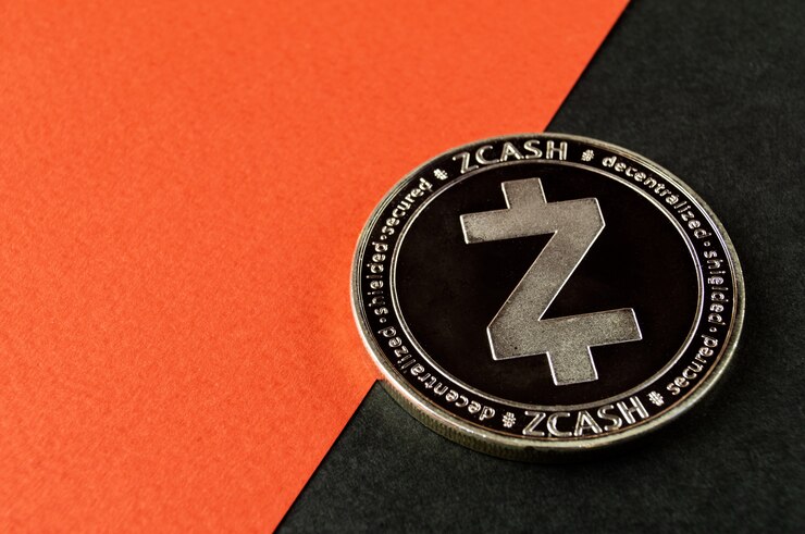 Foto zcash es una forma moderna de intercambio y mercados web