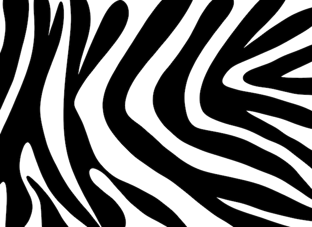 Zebra mit Haut