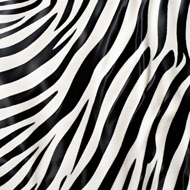 Foto zebra pele de close-up textura plano lay fundo