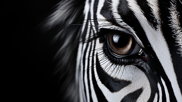 Zebrastreifen, kräftiger und auffälliger Hintergrund