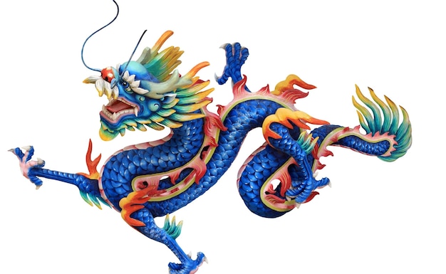 Zeichentrickfilm-Drachen chinesischer Hintergrund