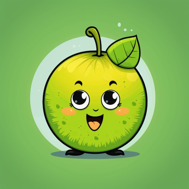 Zeichentrickfilm-Logo Kiwi-Frucht