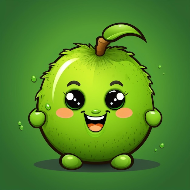 Zeichentrickfilm-Logo Kiwi-Frucht