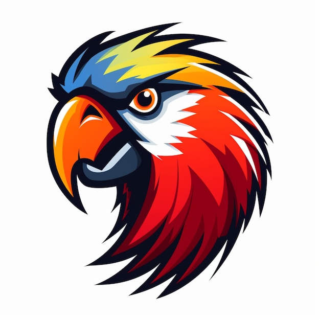 Zeichentrickfilm mit Papageien-Logo