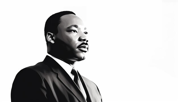 Zeichnen Sie Martin Luther King