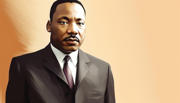 Zeichnen Sie Martin Luther King