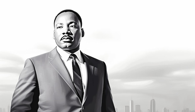 Zeichnen Sie Martin Luther King