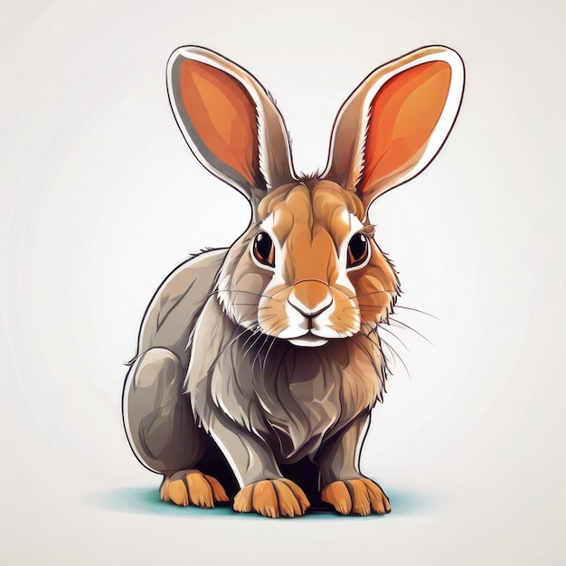 Zeichnung des Kaninchen