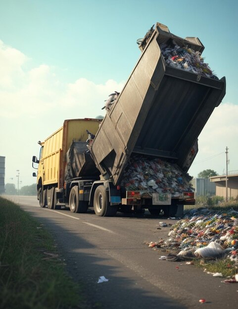 Foto zeigt eine lange und kurvenreiche straße, die sich weit in die ferne erstreckt entlang der seiten von t