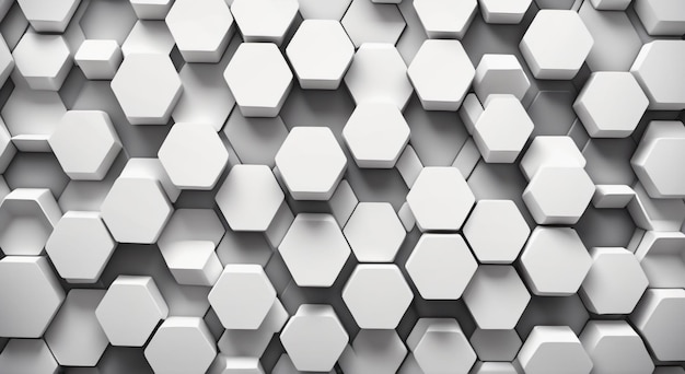 Zeitgenössisches sechseckiges Design Weißes und dunkles Honigmuster Geometrische Textur Vektorkunst Illustrat