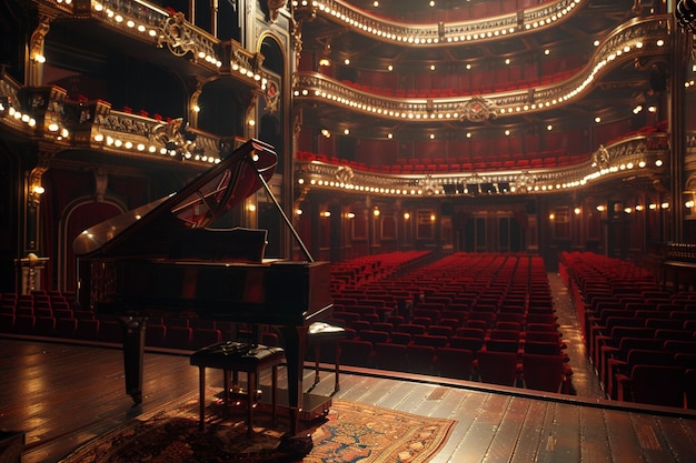 Zeitlose Konzerte klassischer Musik in einem opulenten Theater