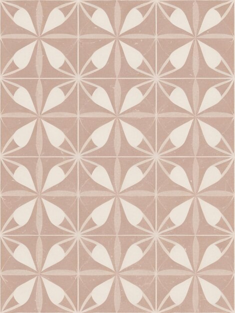 Zeitloses Columbine-Grunge-Textur-Design, alte geometrische Akzente, Vintage-Charme, florale Eleganz