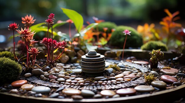 Foto zen_garden_elegance_una_elegante_imagen_captura