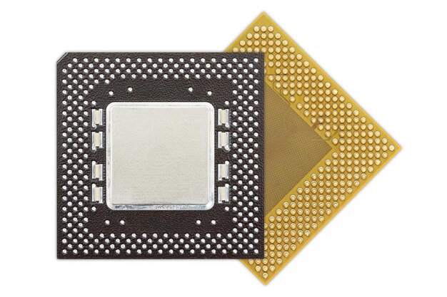 Zentrale Verarbeitungseinheit oder Computerchip