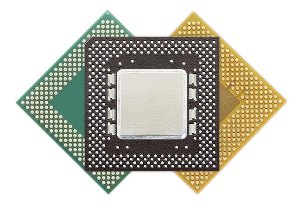 Zentrale Verarbeitungseinheit oder Computerchip