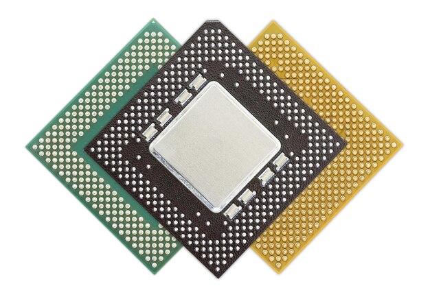 Zentrale Verarbeitungseinheit oder Computerchip