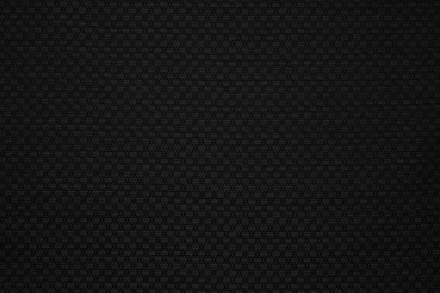 Zerknitterte Textur aus schwarzem Textil