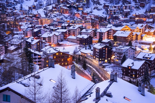 Zermatt, suíça, matterhorn, estação de esqui