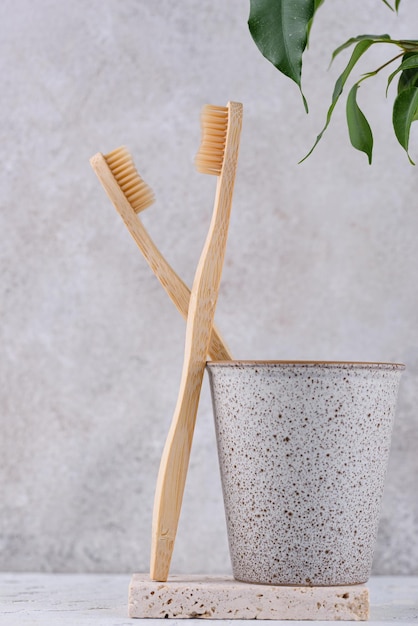 Zero Waste Pflegeprodukte für Bambuszahnbürsten