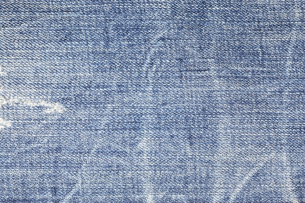 Zerrissene Denim-Jeans-Textur.