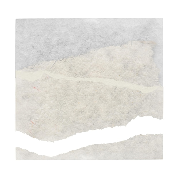 Zerrissene Notizen aus PNG-Papier, ästhetische Schreibwaren auf durchsichtigem Hintergrund