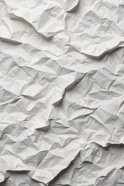 Zerrütteltes weißes Papier, Texturmuster, grobes Grunge, altes Leer, weißer, sauberer, zerrütteter Papierhintergrund