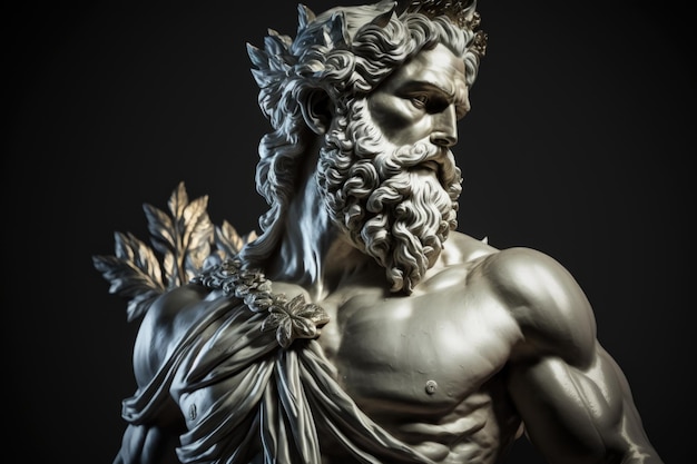 Zeus Historische alte und antike Mythologie Olympische Götter griechische Herrscher und Herren himmlische Mächte Könige antike Götter der dritten Generation höchste Gottheiten, die auf dem Olymp lebten