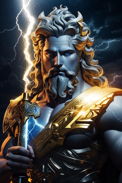 Zeus-Illustration-Logo-Design