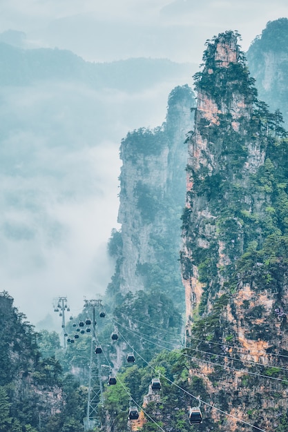 Zhangjiajie Berge, China