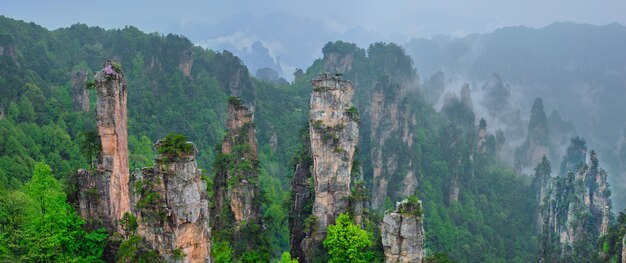 Zhangjiajie Berge, China