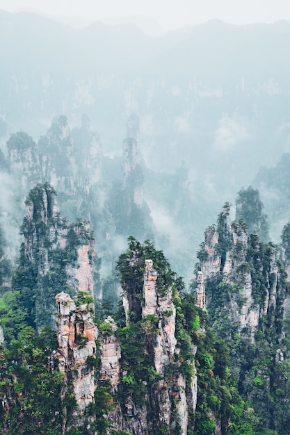 Zhangjiajie Berge, China