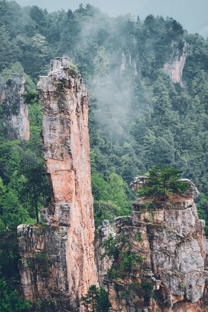 Zhangjiajie Berge, China