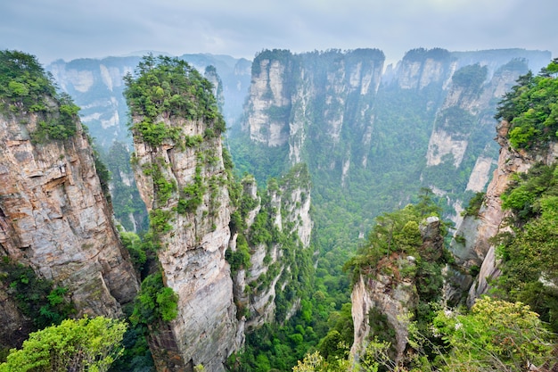 Zhangjiajie Berge, China