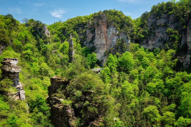 Zhangjiajie Berge, China