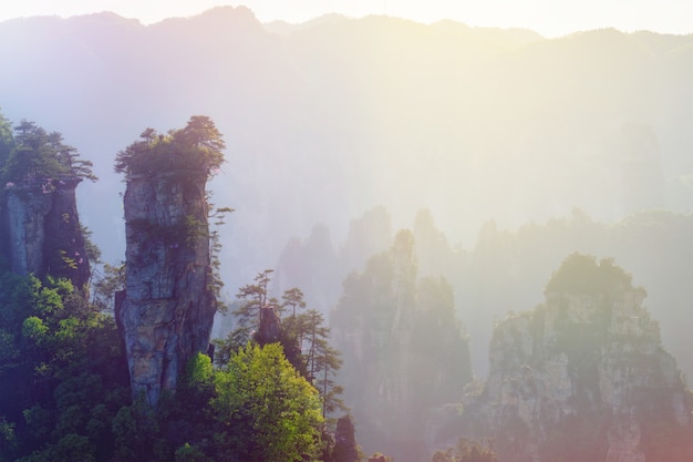 Zhangjiajie Berge, China