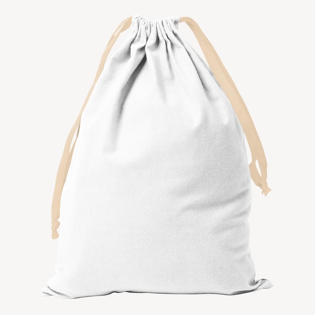 Ziehseil-Taschen-PNG-Mockup mit durchsichtigem Design