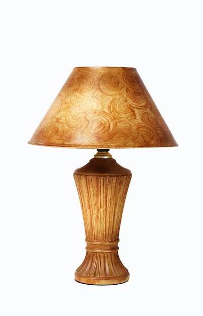 Zierlampe aus Holz