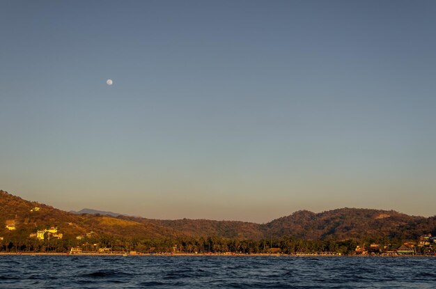 Zihuatanejo-Strandlandschaft in Guerrero