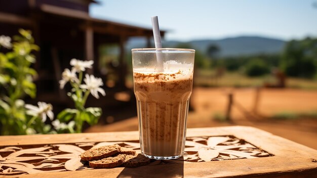 Zimt-Milch-Aufguss