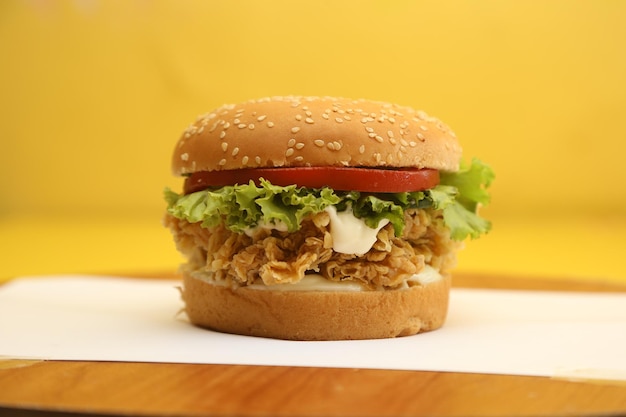 Zinger Burher Foto Fast Food