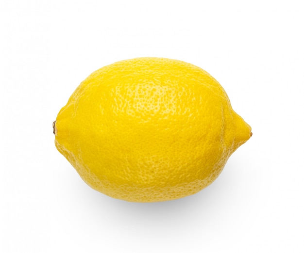 Zitrone isoliert