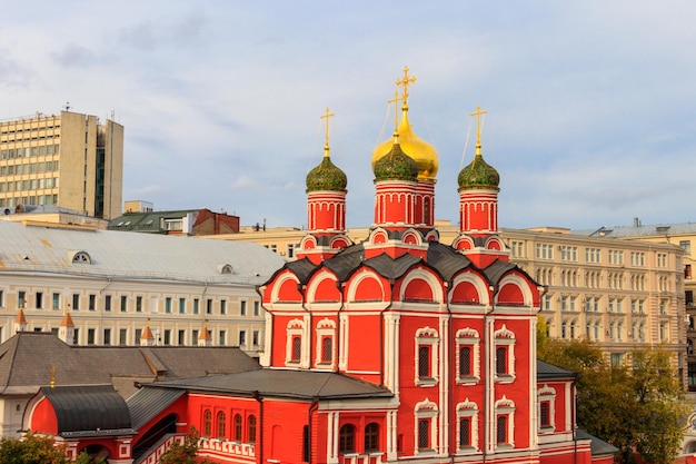 Znamensky-Kathedrale in Zaryadye Park in Moskau Russland