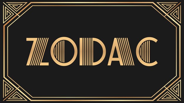 Zodac Jazz Gold Text (in englischer Sprache)