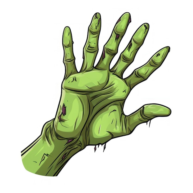 Foto zombie-hand-symbol