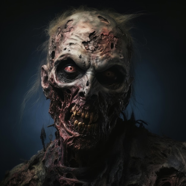 Zombie-Monster-Visual-Fotoalbum voller Horror-Vibes und Apokalypse-Momente