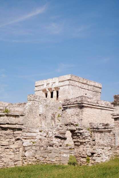 Foto zona arqueológica de tulum